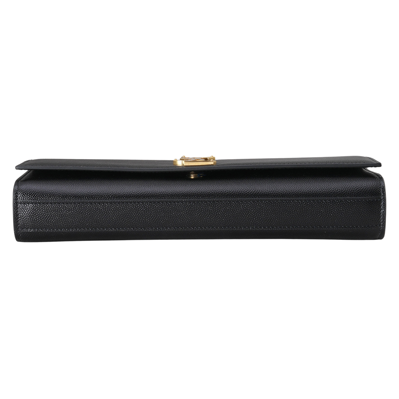 YVES SAINT LAURENT(USED)생로랑 326079 모노그램 케이트 클러치백 블랙금장
